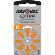 8 Батерии за слухов апарат 13 Extra Advance - Rayovac
