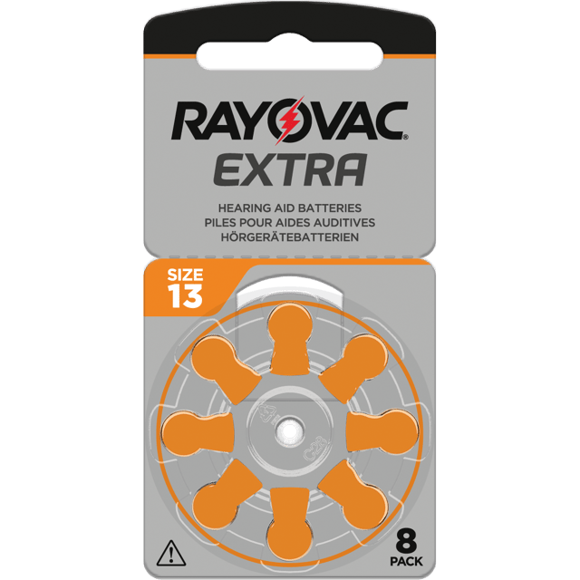 8 Батерии за слухов апарат 13 Extra Advance - Rayovac