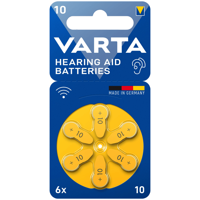 Батерии за слухов апарат 10 Varta PR70