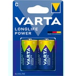 Алкални батерии LR14 C Longlife Power - Varta BL2