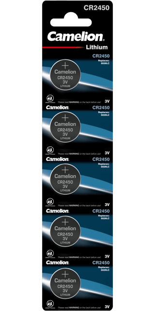 Литиеви батерии CR2450 Camelion CR2450 - 3V