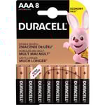 Алкални батерии ААА Duracell Basic MN2400 AAA -8 броя