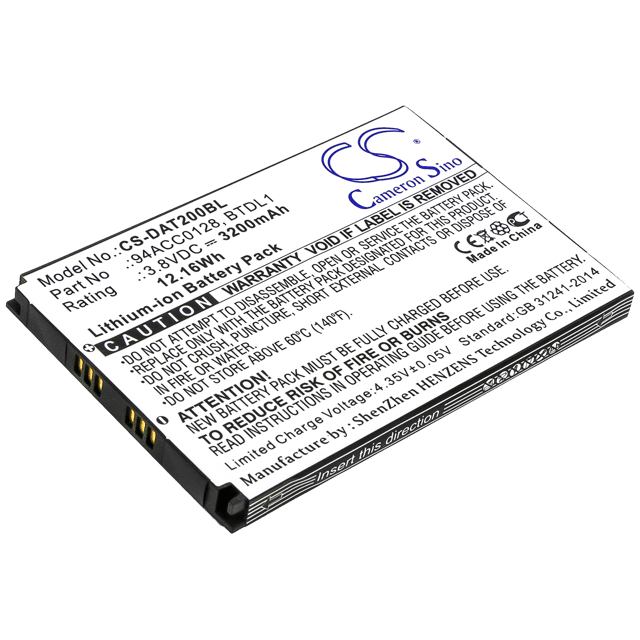 Батерия за баркод четец Datalogic Axist - 3.8V 3200 mAh