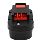 Батерия за винтоверт Black And Decker A14, A144, 14.4V NI-MH 1500 mAh