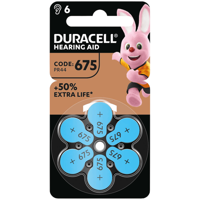 Батерии за слухов апарат 675 Hearing Aid Duracell