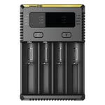 Универсално зарядно за 4 акумулаторни батерии Ni-Mh - Li-Ion 18650 Nitecore NEW i4