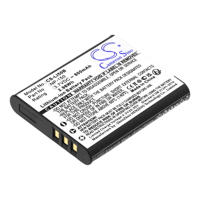 Батерия за фотоапарат Pentax D-Li92 - 3,7V 800 mAh