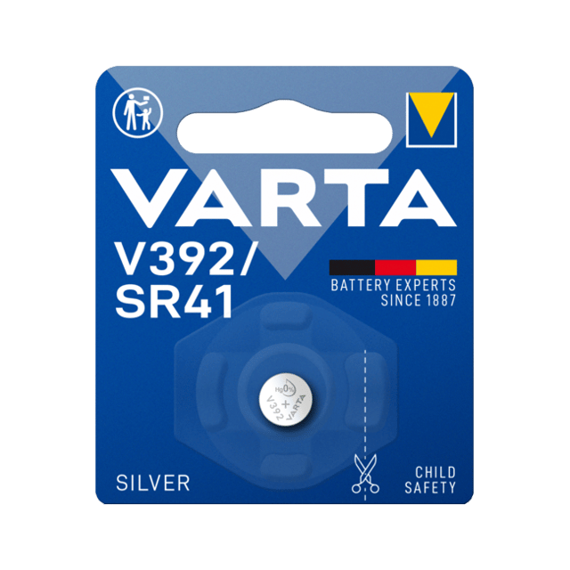 Батерия за часовник V392 Varta 392 SR41 - 1.55V