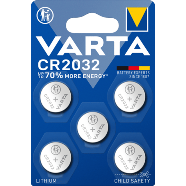 Литиеви батерии CR2032 Varta CR2032 - 3V