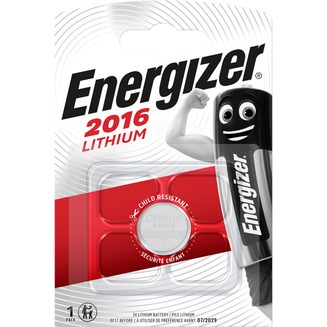 Литиева батерия CR2016 Energizer ECR2016 - 3V