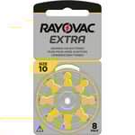 8 Батерии за слухов апарат 10 Extra Advance - Rayovac