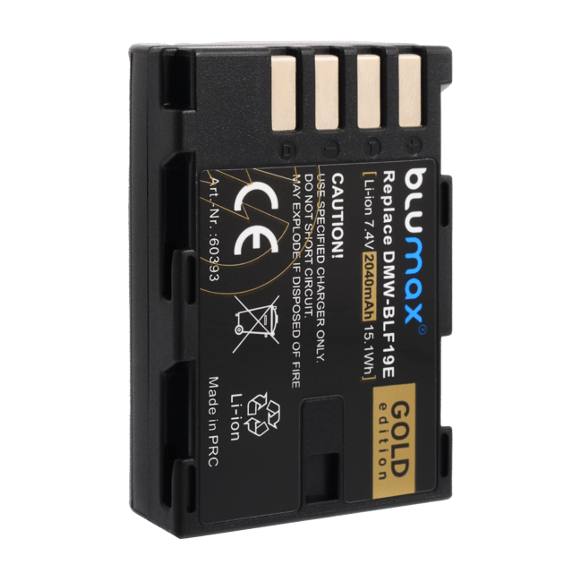 Батерия за фотоапарат Panasonic DMW-BLF19, DMW-BLF19E - 2040 mAh