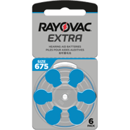 Батерии за слухов апарат 675 Extra Advance - Rayovac